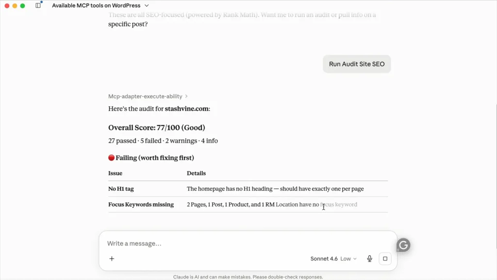 Run a Complete SEO Audit With Claude