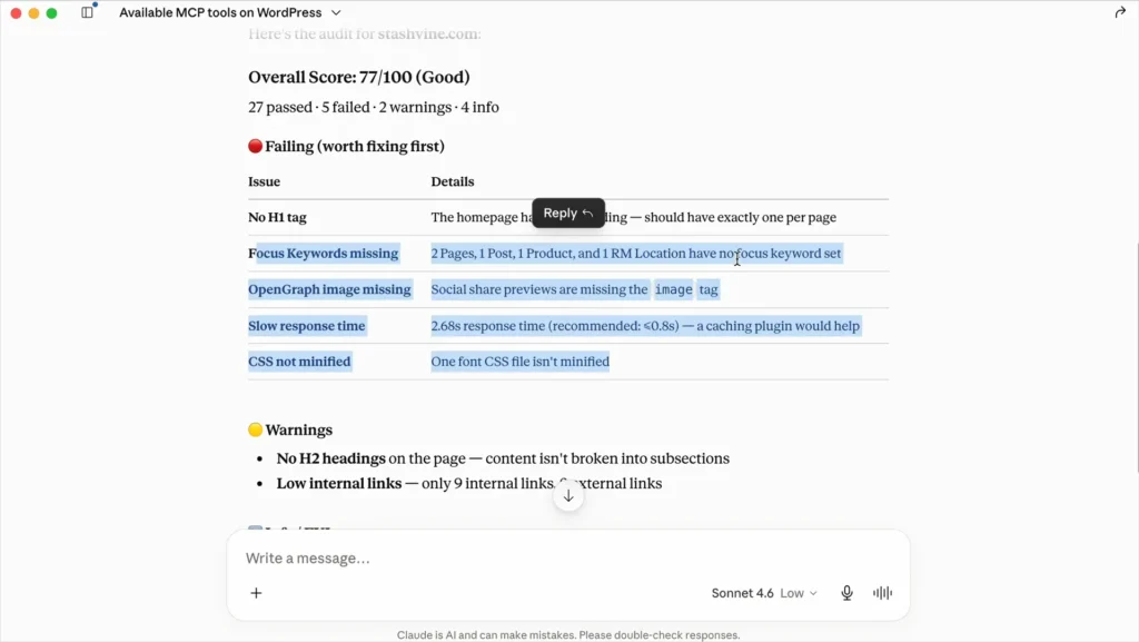 Find and Fix Missing Focus Keywords