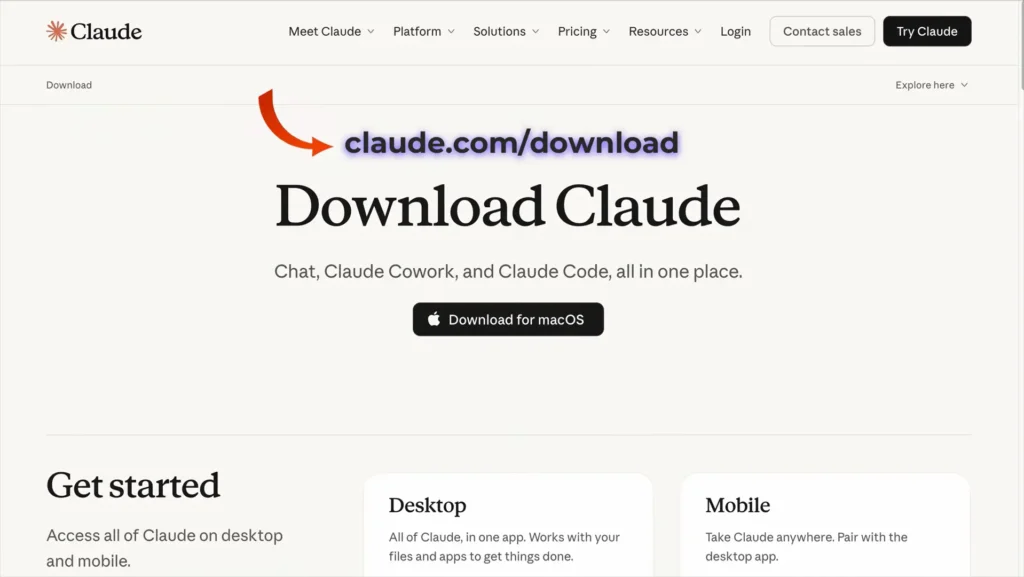 install Claude Desktop