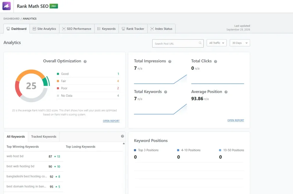SEO Analytics